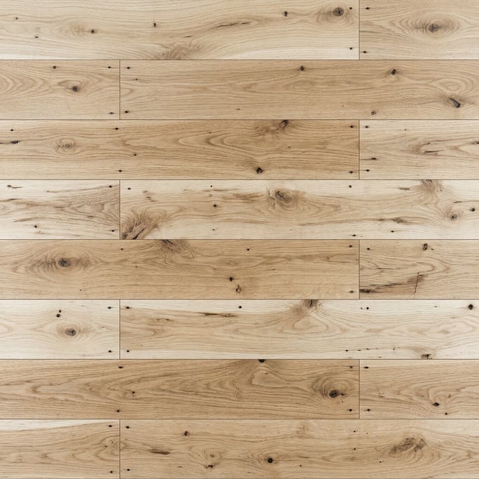 Seamless tileable texture of wide plank white oak floor