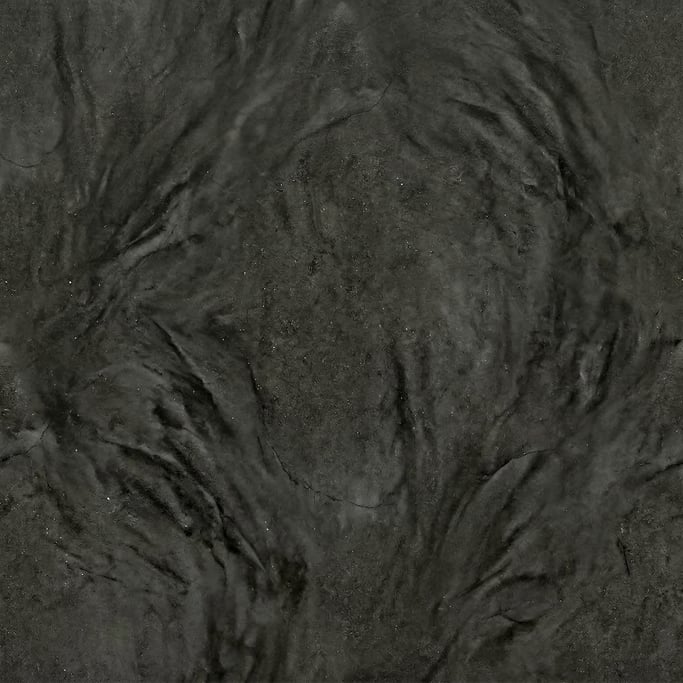 Seamless tileable texture of tadelakt in charcoal
