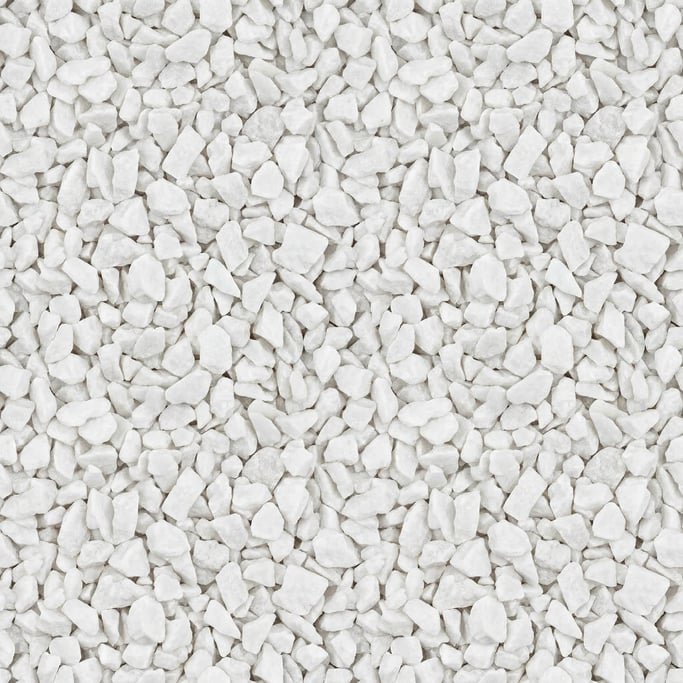 Seamless tileable texture of white marble chips
