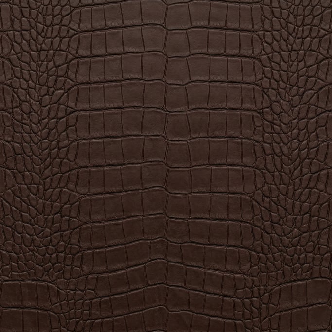 Seamless tileable texture of crocodile-embossed leather