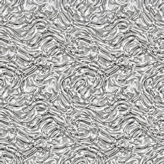 Seamless tileable texture of liquid mercury