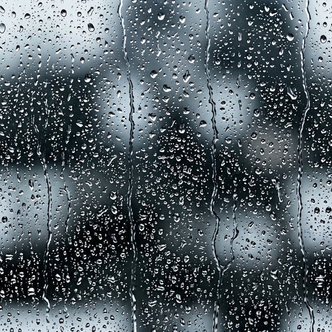 Seamless tileable texture of rain on glass