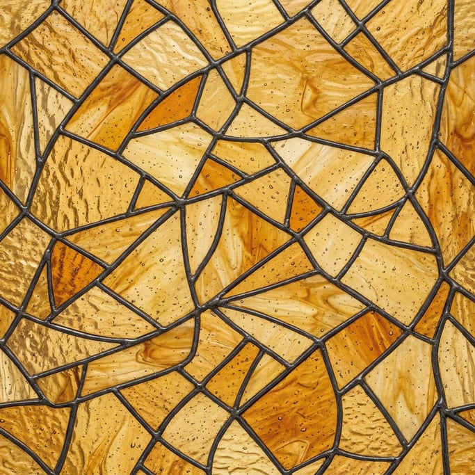Seamless tileable texture of stained glass texture
