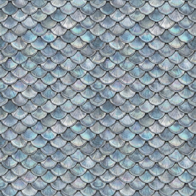 Seamless tileable texture of fish scales