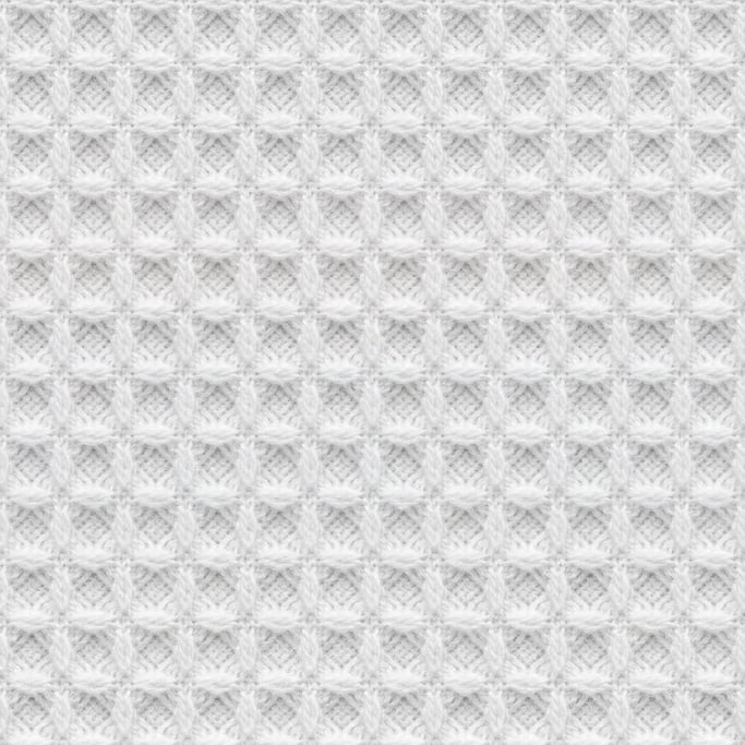 Seamless tileable texture of waffle knit at higher magnification