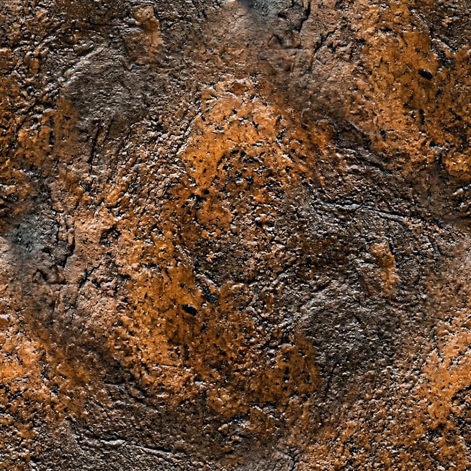 Seamless tileable texture of Japanese wabi-sabi ceramic wet with water