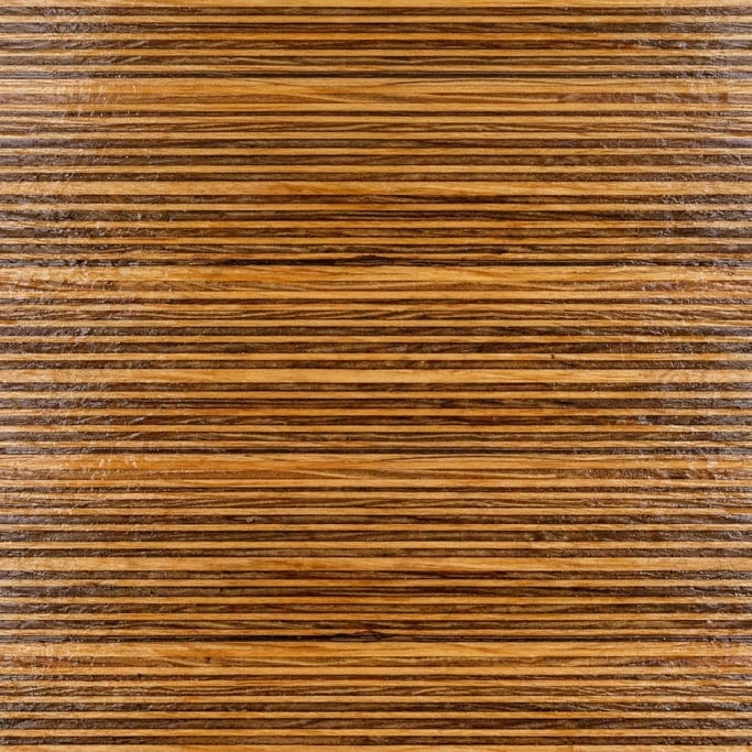 Seamless tileable texture of birch plywood edge grain wet with water