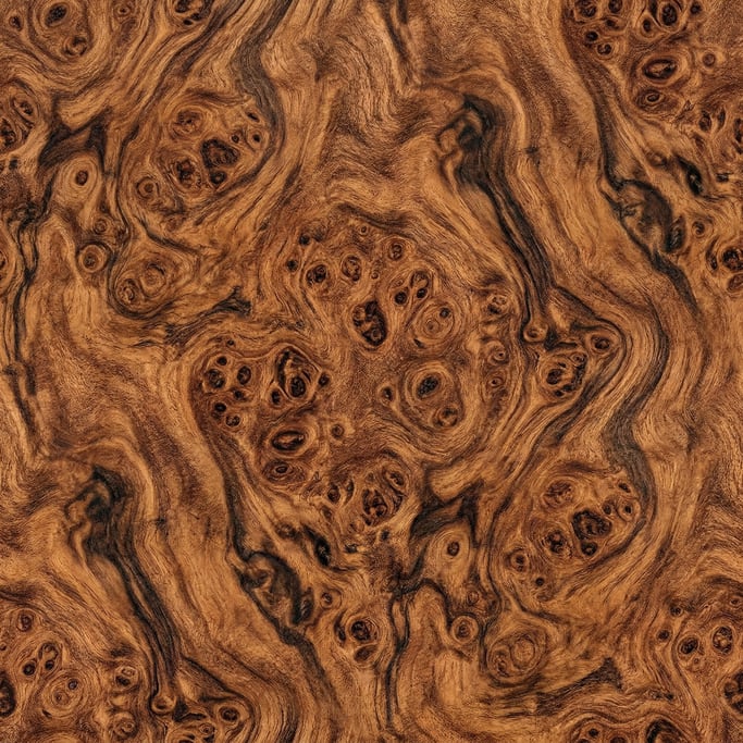 Seamless tileable texture of elm burl at higher magnification