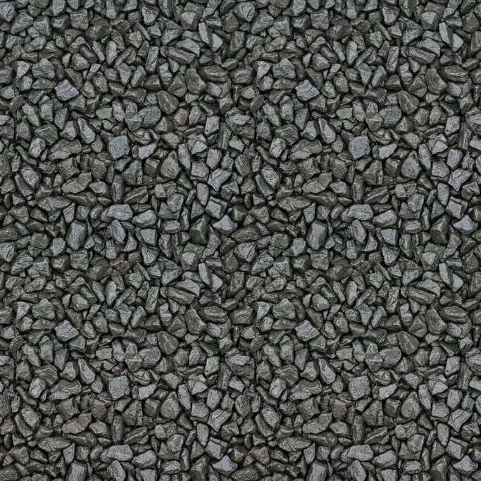 Seamless tileable texture of gravel wet with water