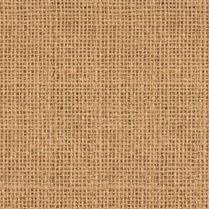 Seamless tileable texture of burlap freshly cut and raw