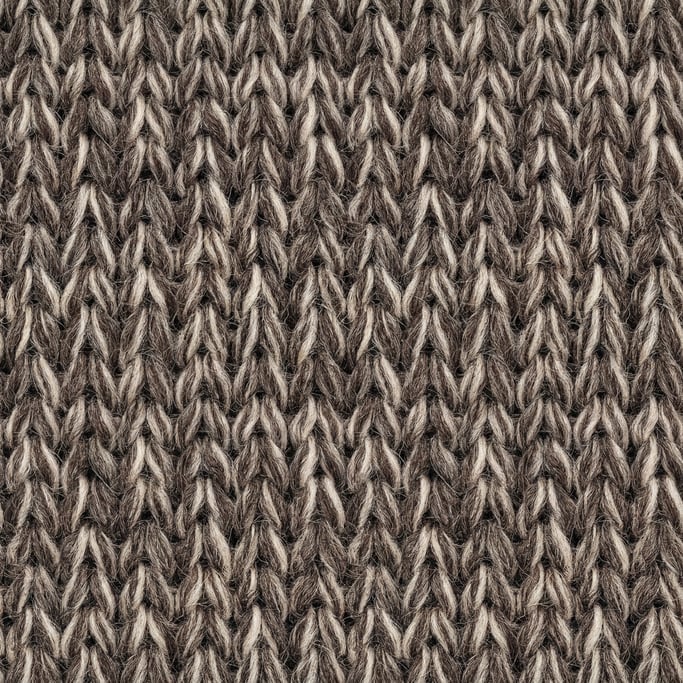 Seamless tileable texture of alpaca knit in extreme close-up showing micro-detail