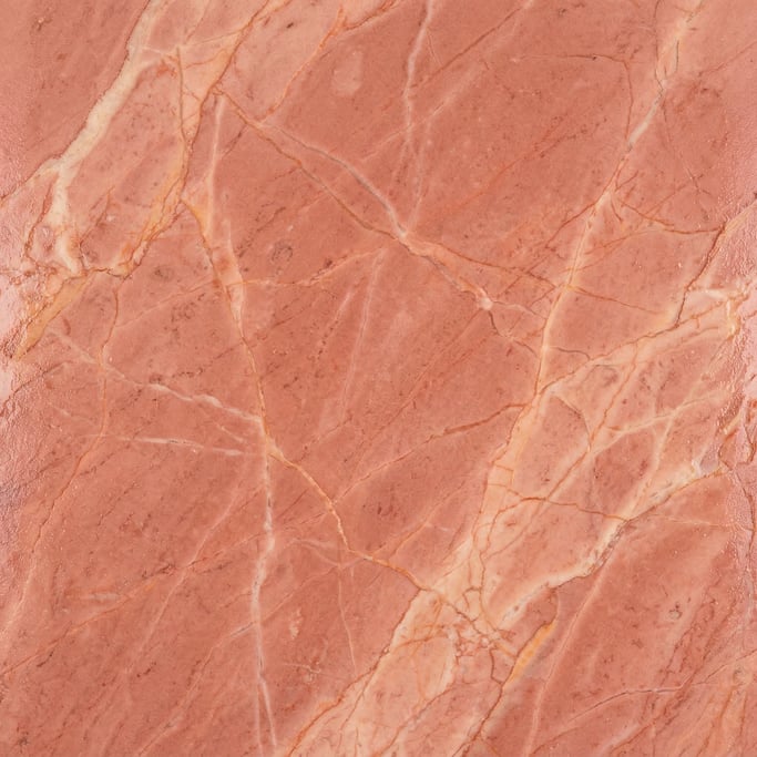 Seamless tileable texture of Rosa Portogallo marble wet with water