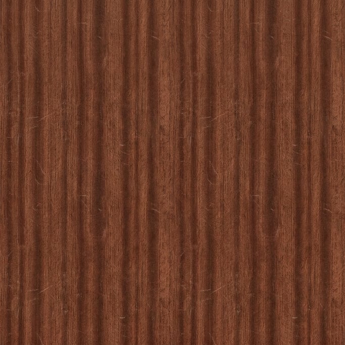 Seamless tileable texture of African sapele lightly weathered and aged