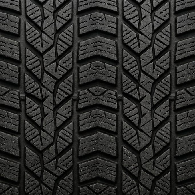 Seamless tileable texture of rubber tire tread at higher magnification