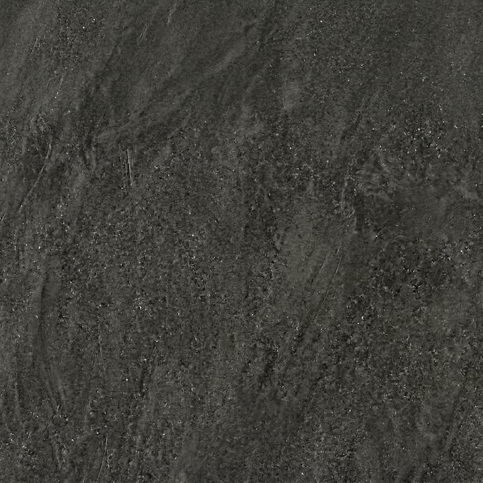 Seamless tileable texture of tadelakt in charcoal at higher magnification