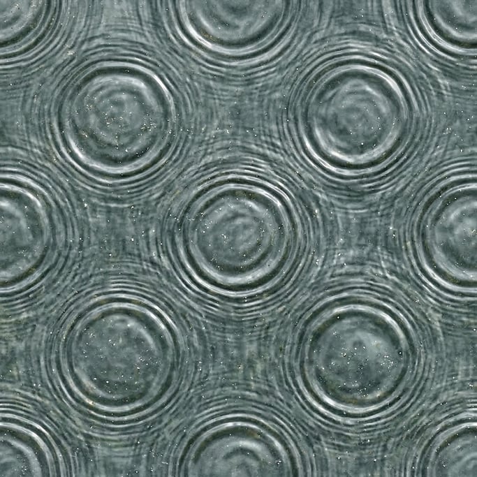 Seamless tileable texture of water surface ripple lightly weathered and aged
