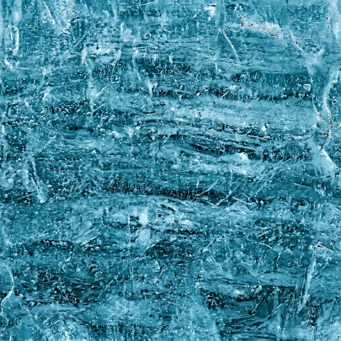 Seamless tileable texture of glacier ice heavily worn and patinated