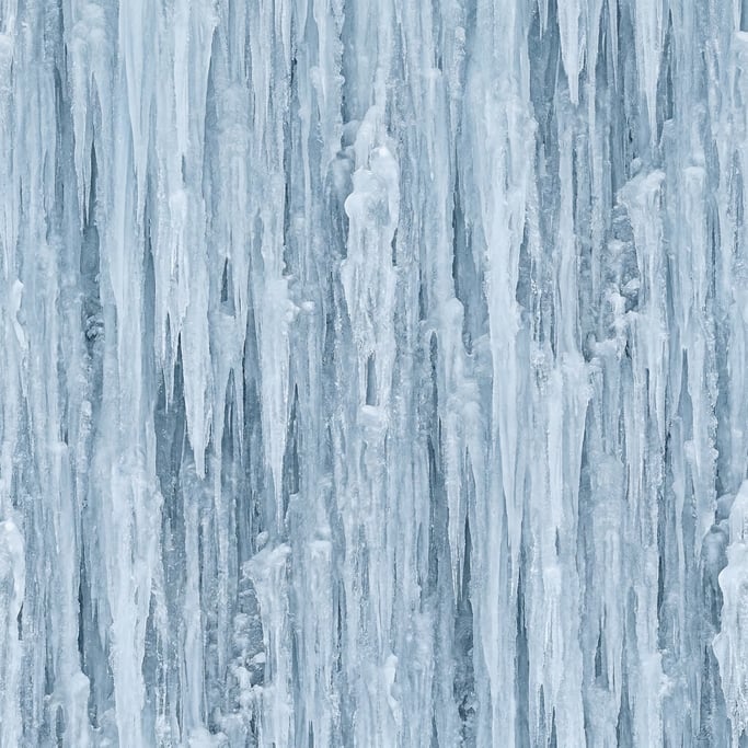 Seamless tileable texture of ice wall freshly cut and raw
