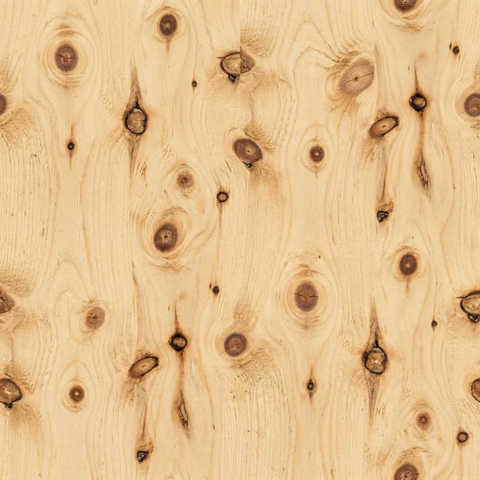 Seamless tileable texture of pine knotty freshly cut and raw