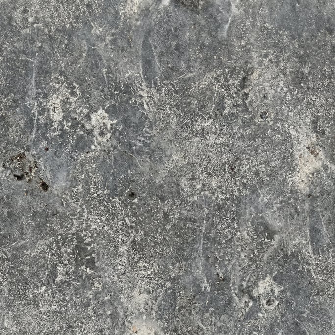 Seamless tileable texture of aged zinc in extreme close-up showing micro-detail