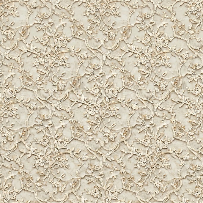 Seamless tileable texture of lace lightly weathered and aged