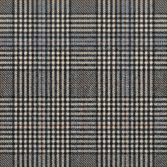 Seamless tileable texture of glen plaid wet with water