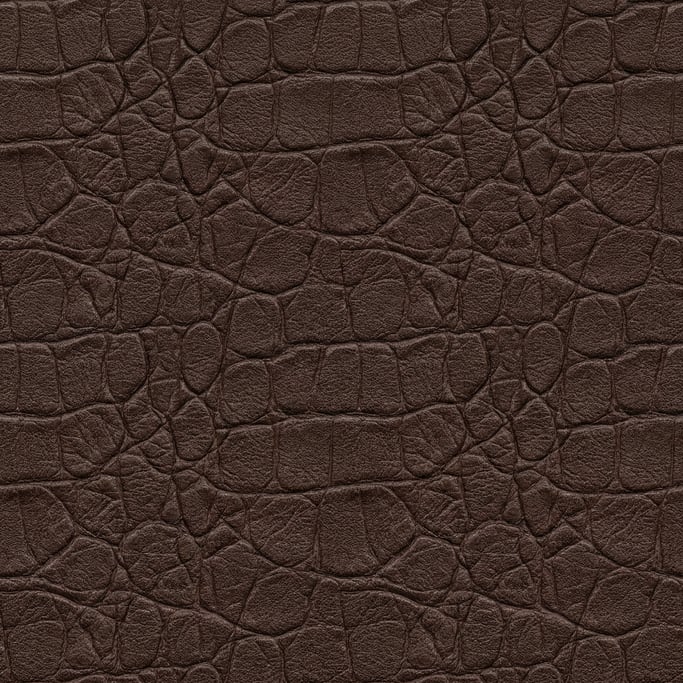 Seamless tileable texture of crocodile-embossed leather at higher magnification