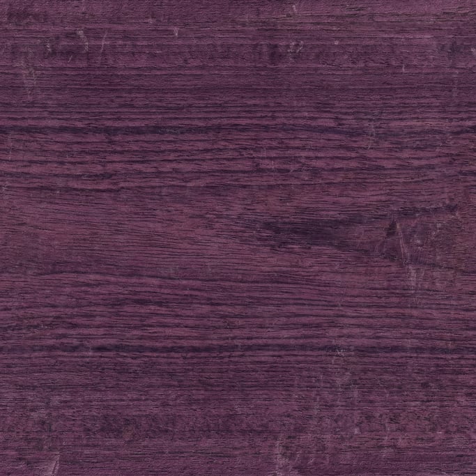 Seamless tileable texture of purpleheart lightly weathered and aged