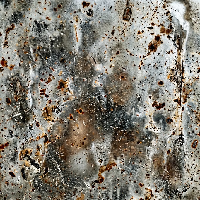 Seamless tileable texture of mirrored surface in extreme close-up showing micro-detail