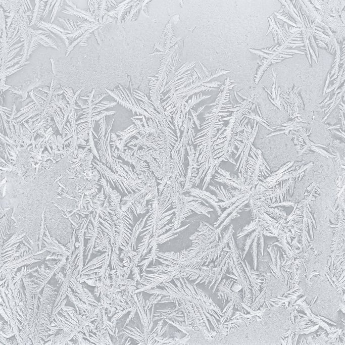 Seamless tileable texture of frost on glass at higher magnification