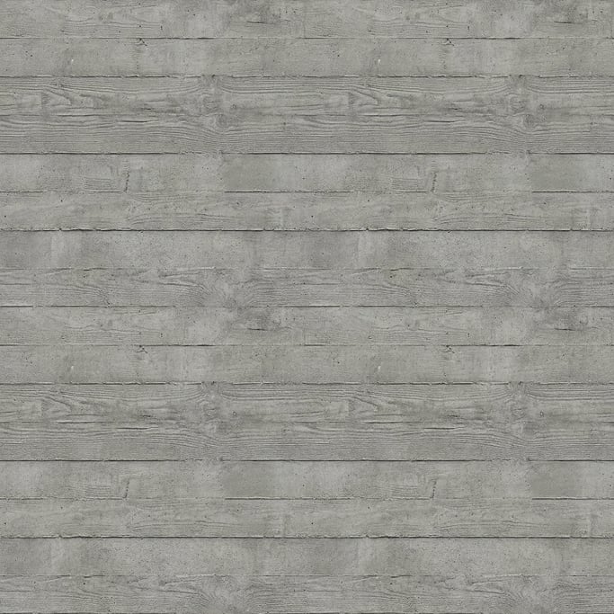 Seamless tileable texture of board-formed concrete lightly weathered and aged