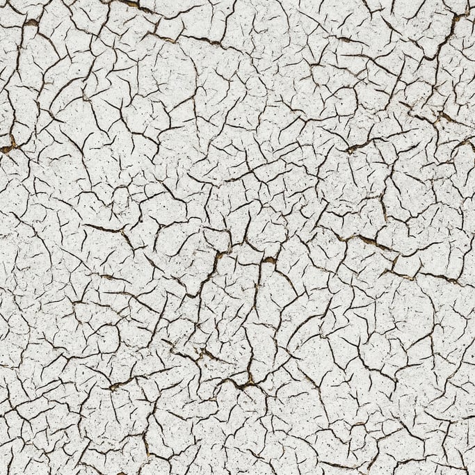 Seamless tileable texture of crackled paint in extreme close-up showing micro-detail