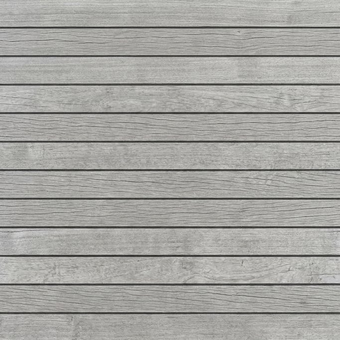Seamless tileable texture of weathered teak decking freshly cut and raw