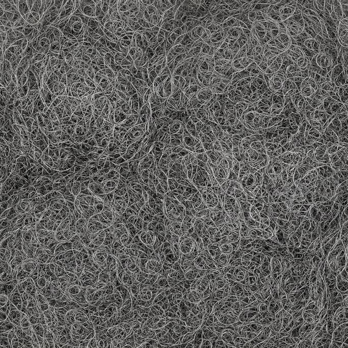 Seamless tileable texture of steel wool freshly cut and raw