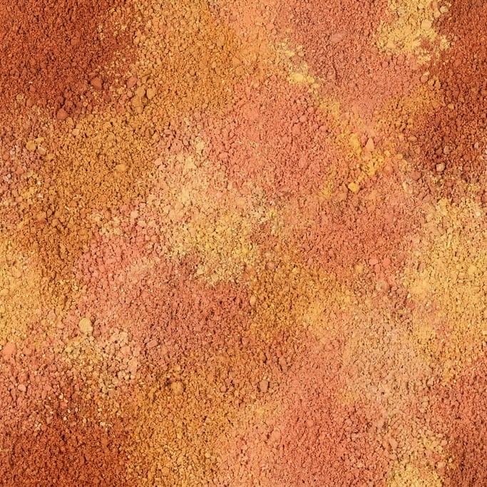 Seamless tileable texture of chalk pastel dust at higher magnification