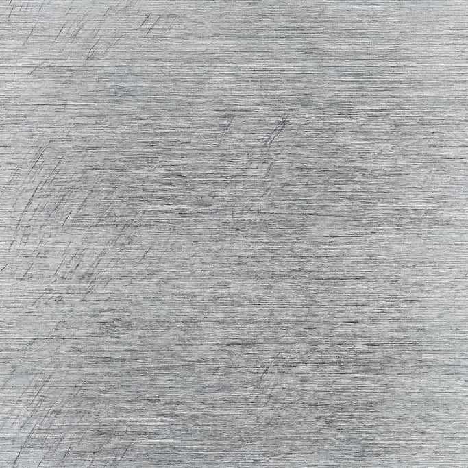 Seamless tileable texture of brushed stainless steel in extreme close-up showing micro-detail