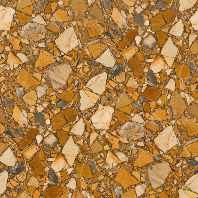 Seamless tileable texture of Breccia marble wet with water