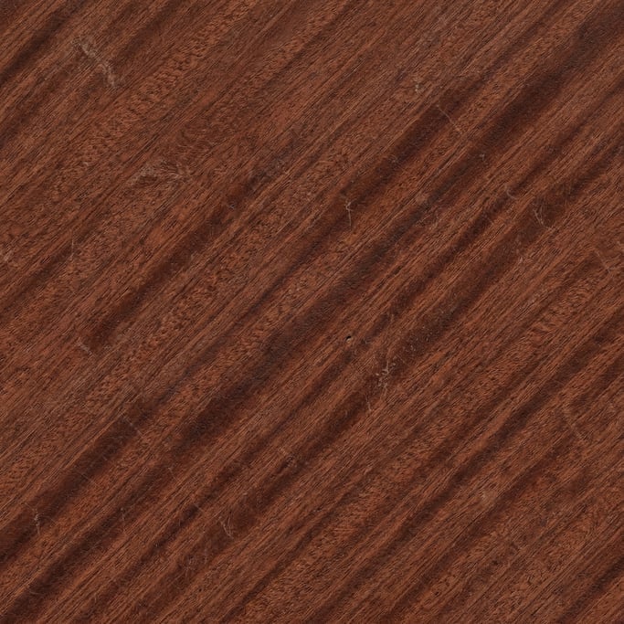 Seamless tileable texture of African sapele lightly weathered and aged