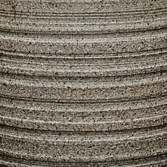 Seamless tileable texture of hand-thrown pottery at higher magnification