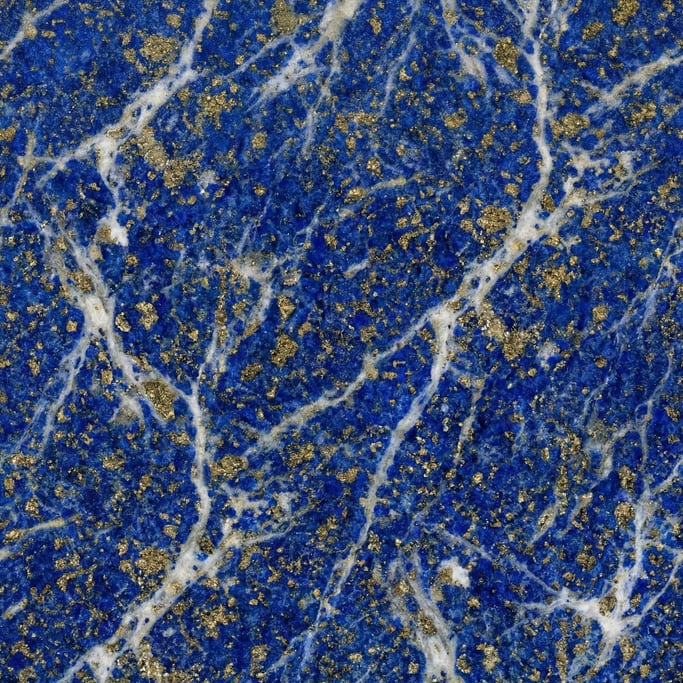 Seamless tileable texture of lapis lazuli at higher magnification