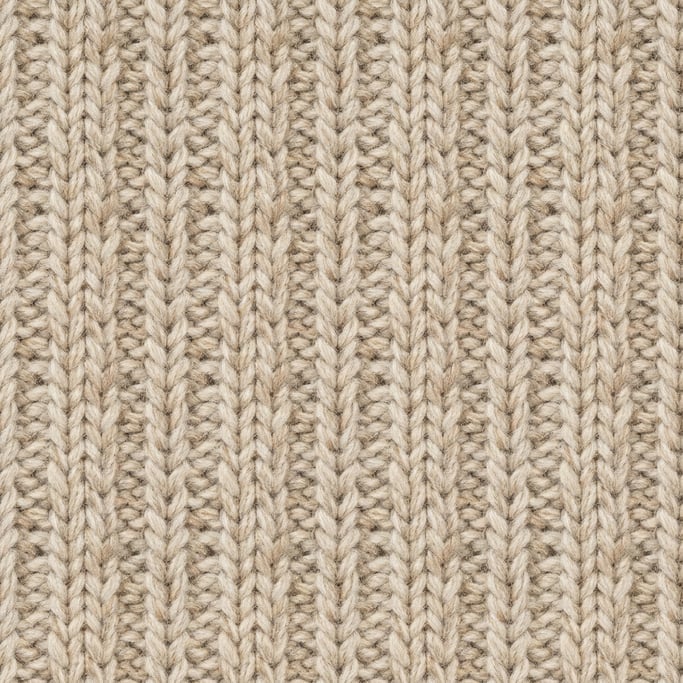 Seamless tileable texture of fisherman rib knit at higher magnification