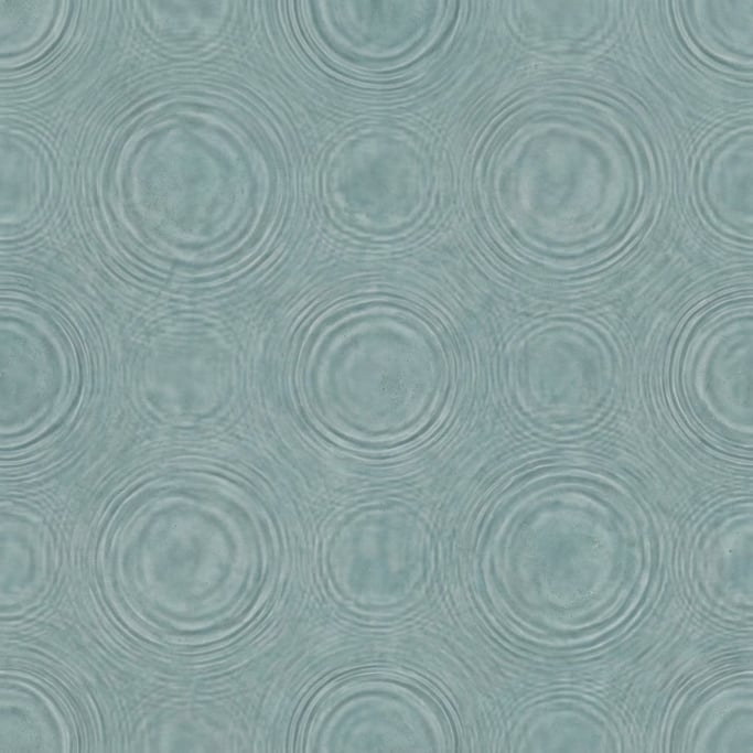 Seamless tileable texture of water surface ripple lightly weathered and aged