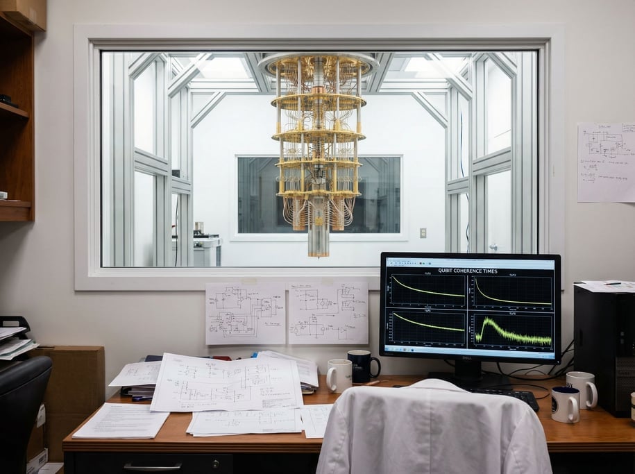 Through an observation window