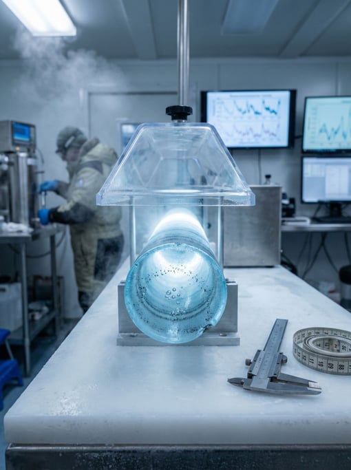 Back-lit from behind