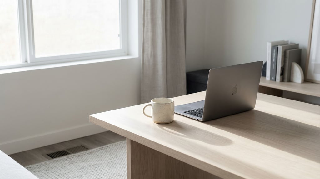 A modern coworking space with polished concrete floors, steel and glass partitions (ghqyxcta)